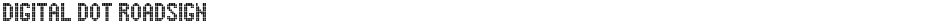 Digital Dot RoadsignDemo