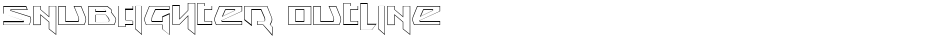 Snubfighter OutlineDemo