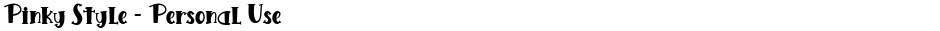 Pinky Style - Personal UseDemo