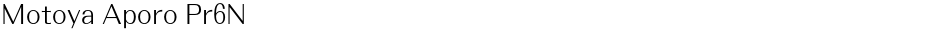 Motoya Aporo Pr6NDemo