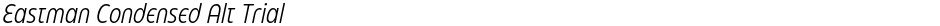 Eastman Condensed Alt TrialDemo
