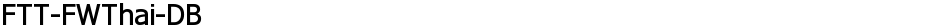 FTT-FWThai-DBDemo