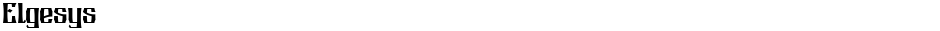 ElgesysDemo
