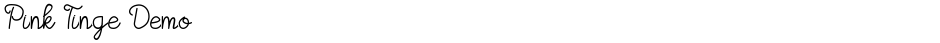 Pink Tinge DemoDemo