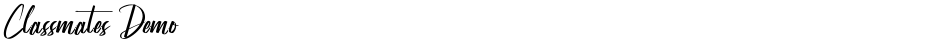 Classmates DemoDemo