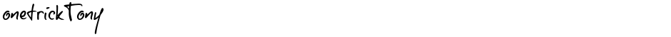 onetrickTonyDemo