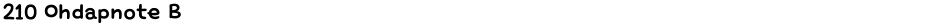 210 Ohdapnote BDemo