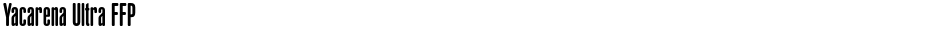 Yacarena Ultra FFPDemo