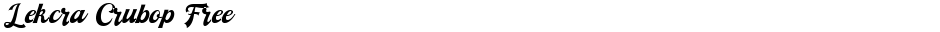 Lekcra Crubop FreeDemo