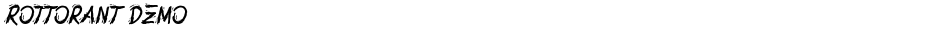 Rottorant DemoDemo