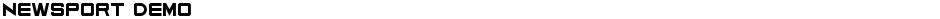 Newsport DemoDemo