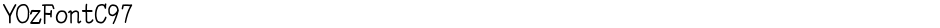 YOzFontC97Demo
