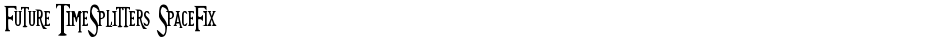 Future TimeSplitters SpaceFixDemo