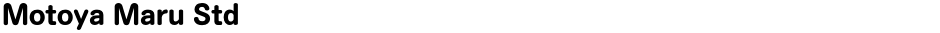 Motoya Maru StdDemo