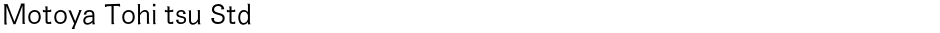 Motoya Tohitsu StdDemo