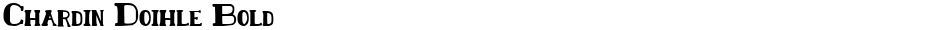 Chardin Doihle BoldDemo