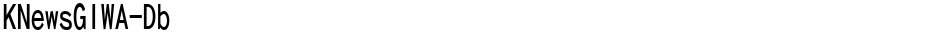 KNewsGIWA-DbDemo