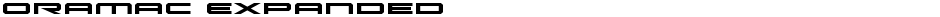 Oramac ExpandedDemo