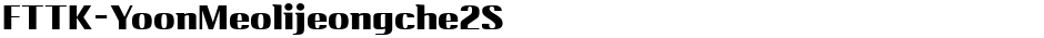 FTTK-YoonMeolijeongche2SDemo