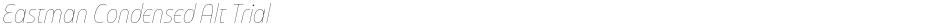 Eastman Condensed Alt TrialDemo