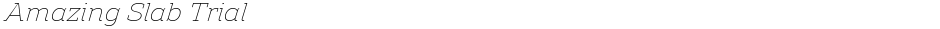 Amazing Slab TrialDemo