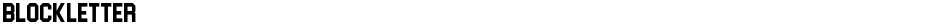 BlockletterDemo