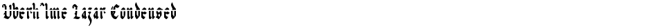 Uberhˆlme Lazar CondensedDemo