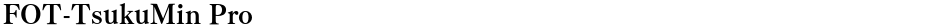 FOT-TsukuMin ProDemo