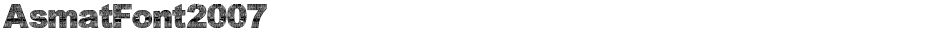 AsmatFont2007Demo