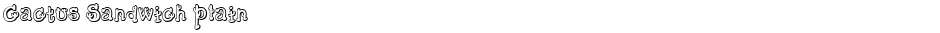 Cactus Sandwich PlainDemo