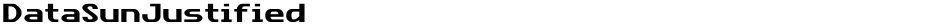 DataSunJustifiedDemo