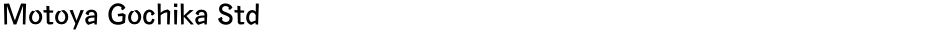 Motoya Gochika StdDemo
