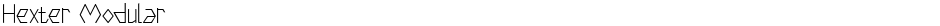 Hexter ModularDemo