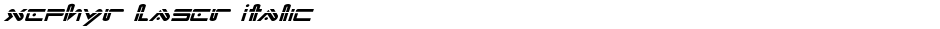 Xephyr Laser ItalicDemo