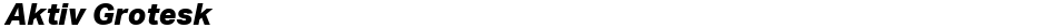 Aktiv GroteskDemo
