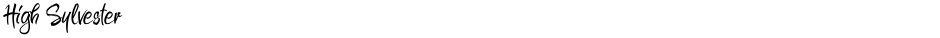 High SylvesterDemo