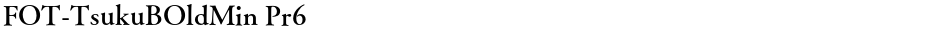 FOT-TsukuBOldMin Pr6Demo