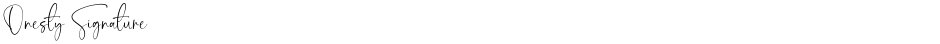 Onesty SignatureDemo