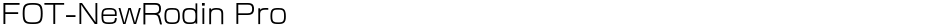 FOT-NewRodin ProDemo