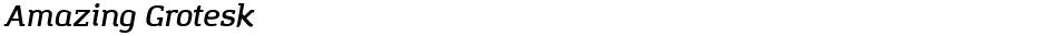 Amazing GroteskDemo