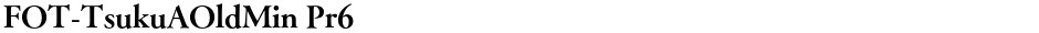 FOT-TsukuAOldMin Pr6Demo