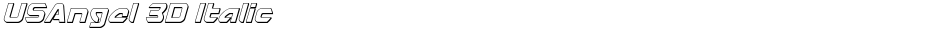 USAngel 3D ItalicDemo