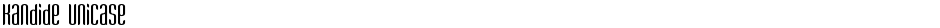 Kandide UnicaseDemo