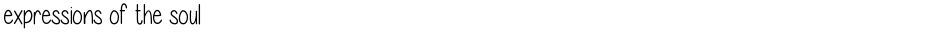 expressions of the soulDemo