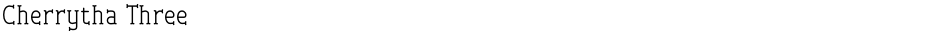 Cherrytha ThreeDemo