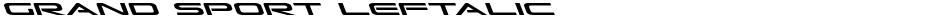 Grand Sport LeftalicDemo
