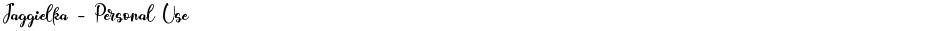 Jaggielka - Personal UseDemo