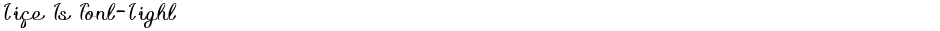 Life Is Font-LightDemo
