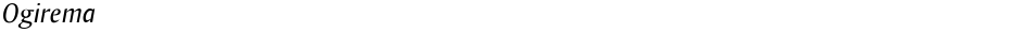 OgiremaDemo