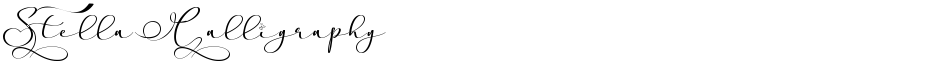 Stella CalligraphyDemo